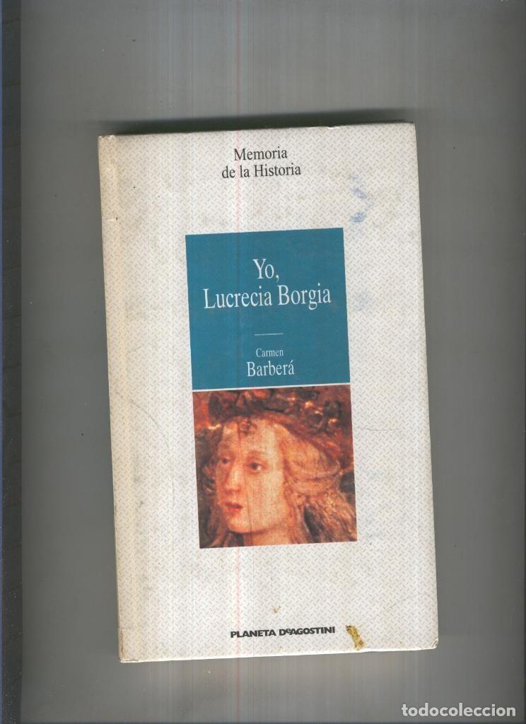 B&uuml;cher: Yo, Lucrecia Borgia - Carmen Barbera