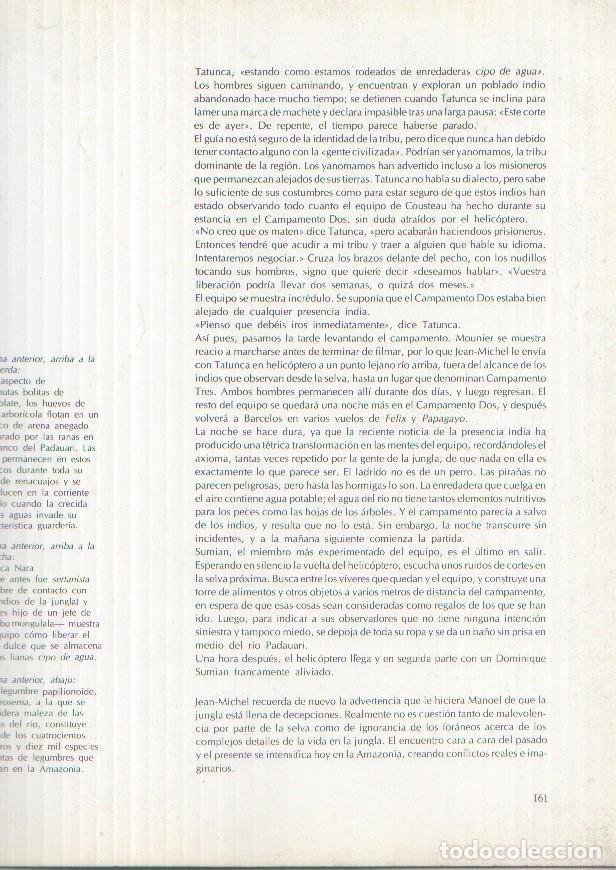 Libros: El viaje de Cousteau por el amazonas, fasciculo paginas 161 a 176 - Jacques Yves Cousteau y Mose Ric