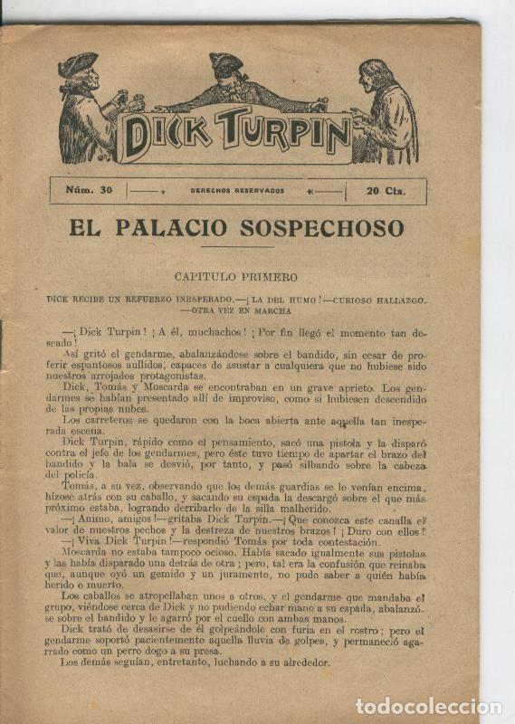 Libros: Folletin: Dick Turpin numero 30 - Varios - Foto 1