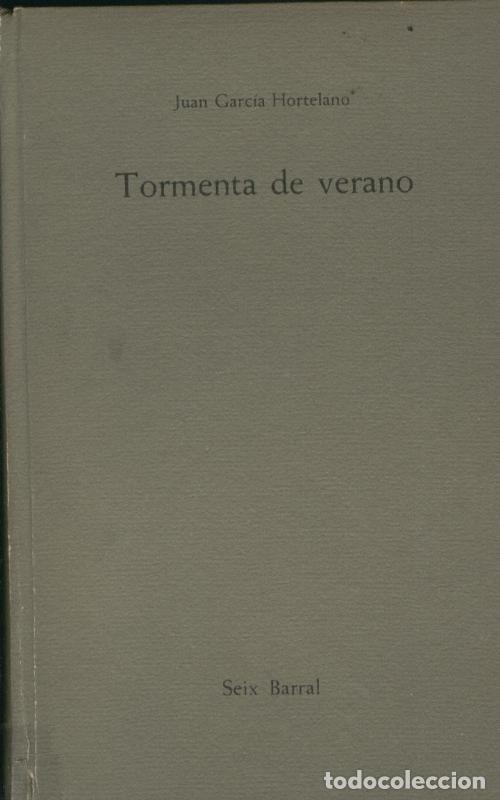 Libros: Tormenta de verano - Juan Garcia Hortelano