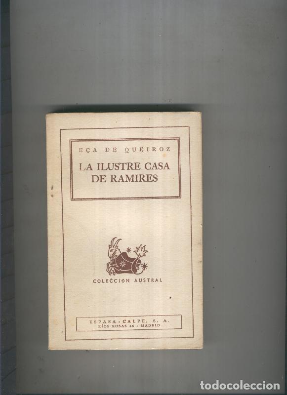 books: La ilustre casa de Ramires - Eca de queiroz