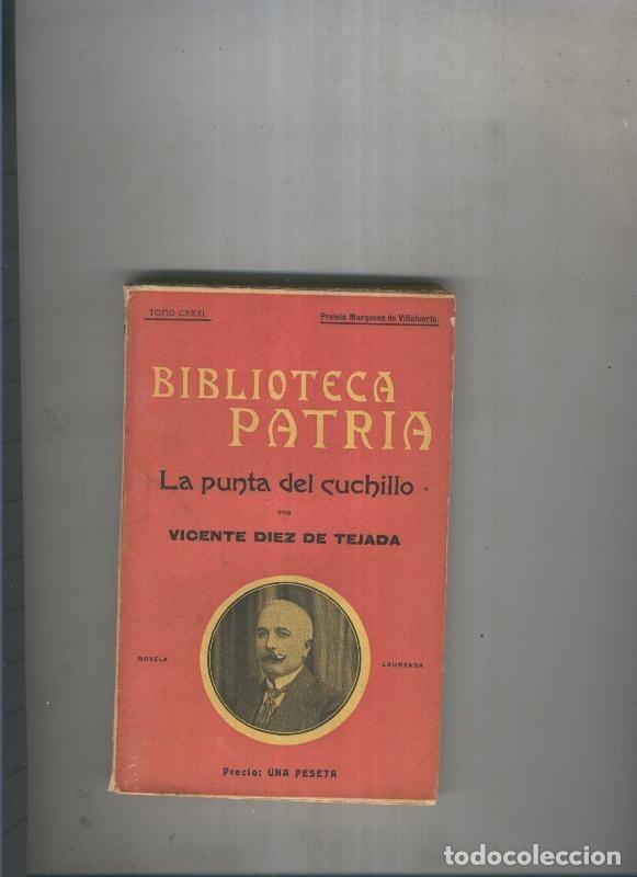 B&uuml;cher: La punta del cuchillo - Vicente Diez de Tejada