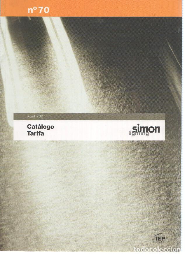 Livres: Catalogo: SIMON Lighting Numero 70: Catalogo Tarifa 2007 - SIMON