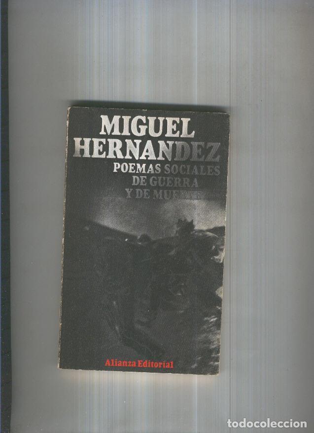 books: Poemas sociales de guerra y de muerte, de Miguel Hernandez - Miguel Hernandez