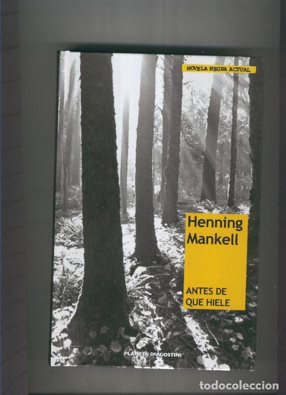 Libros: Antes de que hiele - Henning Mankell - Foto 1