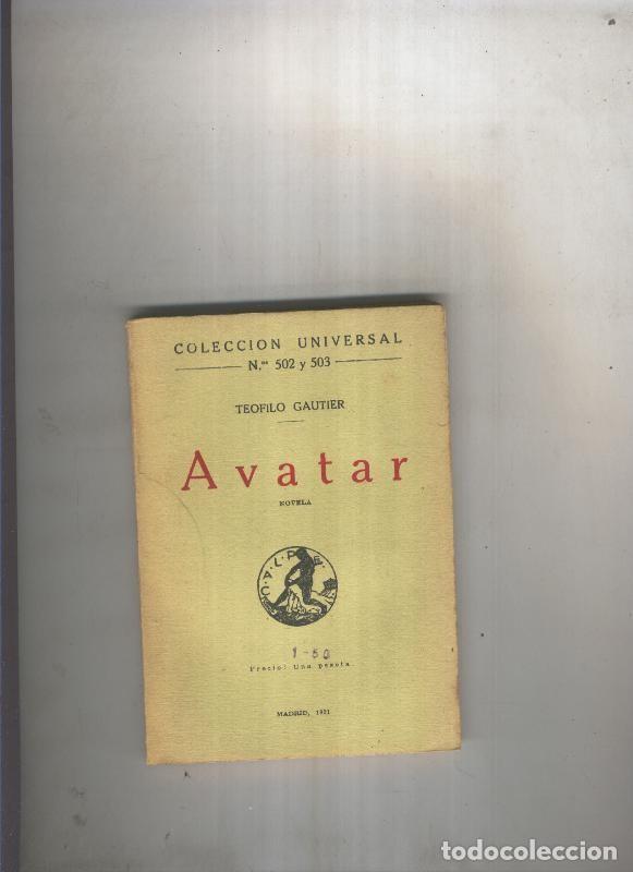 Libros: Avatar - Teofilo Gautier - Foto 1