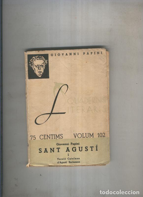 Libros: Sant Agusti - Guiovanni Papini - Foto 1