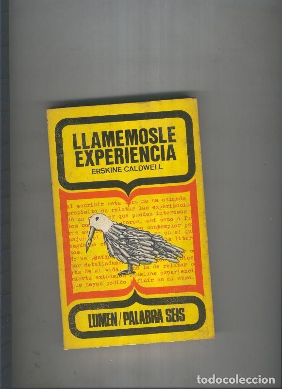 Libros: Llamemosle experiencia - Erskine Caldwell - Foto 1