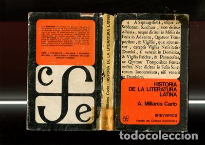 books: Literatura latina numero 33: Historia de la literatura latina - A. Millares Carlo