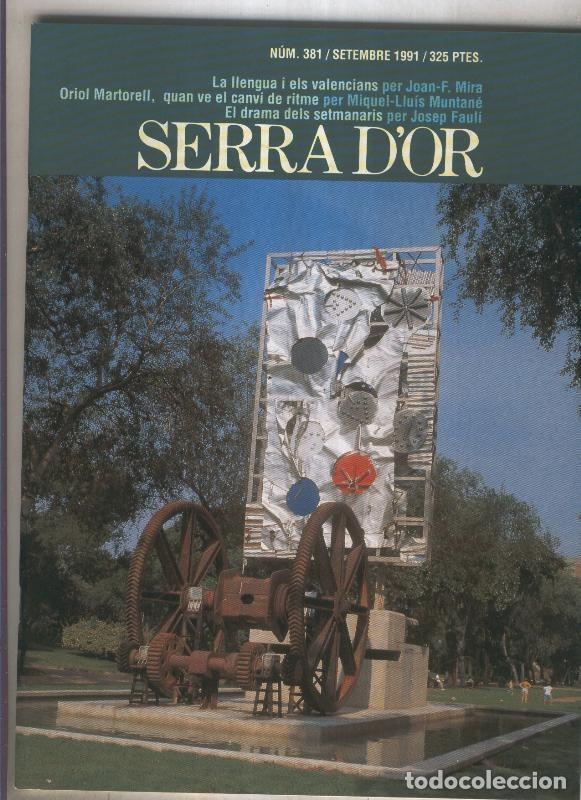 Libros: Serra D,Or numero 381: El drama dels setmanaris - varios - Foto 1