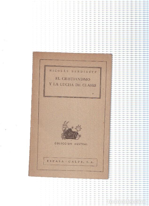 Libros: El Cristianismo y la lucha de clases - Nicolas Berdiaeff - Foto 1