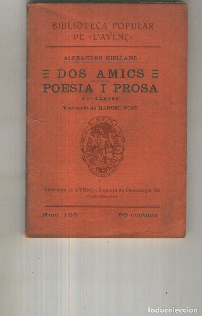 Libri di seconda mano: Dos amics. Poesia i Prosa - Alexander Kielland