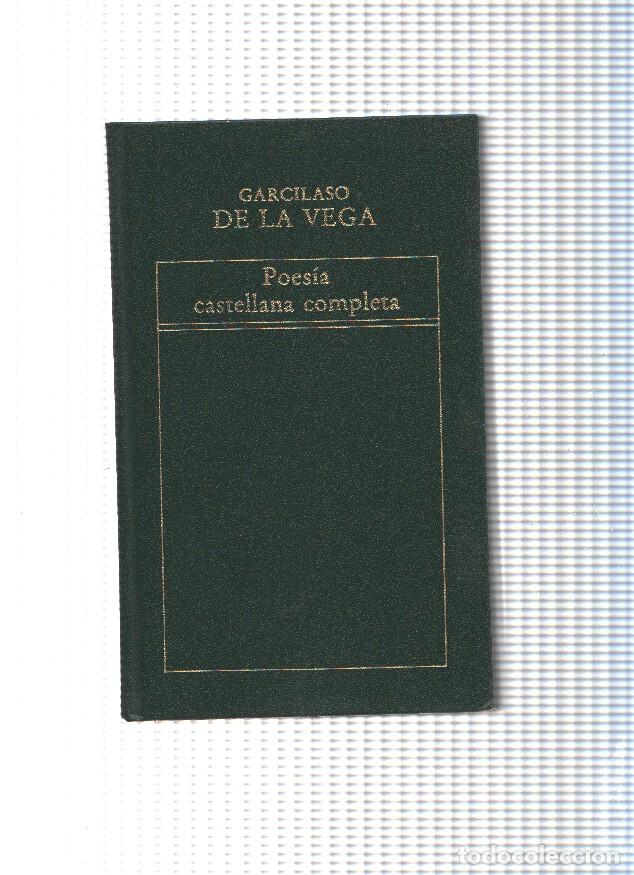 books: Poesia castellana completa de Garcilaso de la Vega - Garcilaso de la Vega