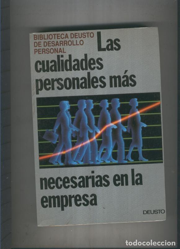 B&uuml;cher: Las cualidades personales mas necesarias en la empresa - varios