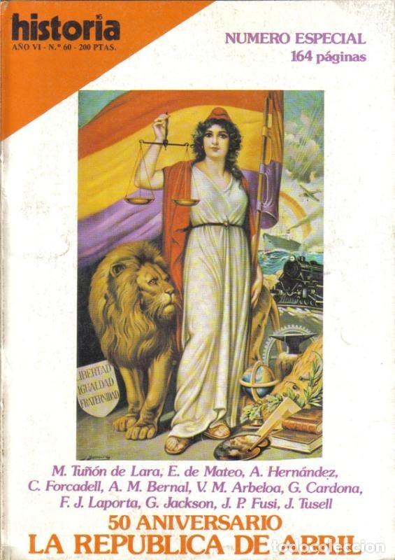 Libros: Historia 16 numero 060: La Republica de Abril - Varios - Foto 1