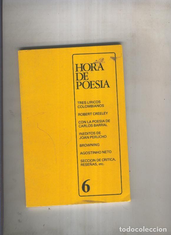 Libros: Hora de Poesia numero seis - Varios - Foto 1