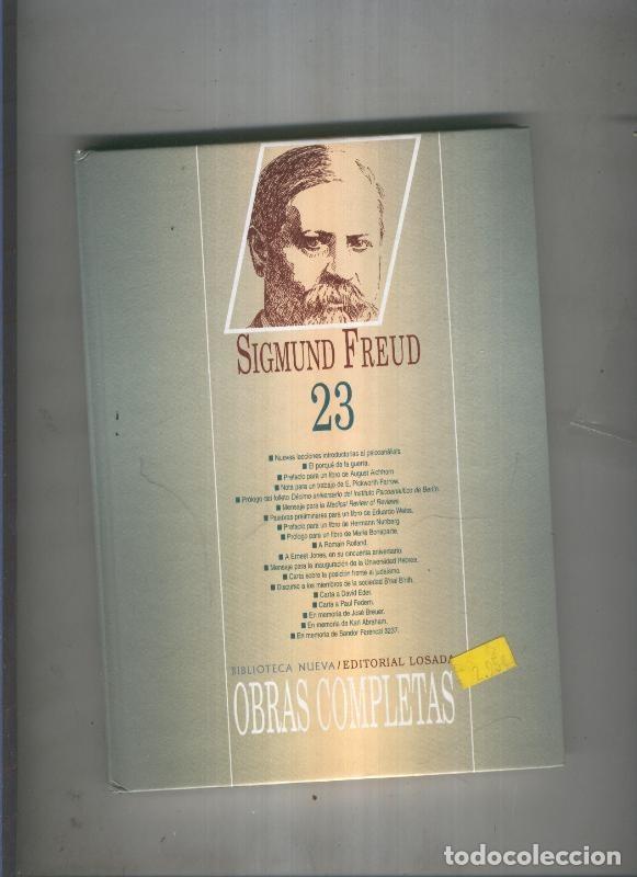 Libros: Obras completas de Sigmund Freud numero 23 - Sigmund Freud - Foto 1