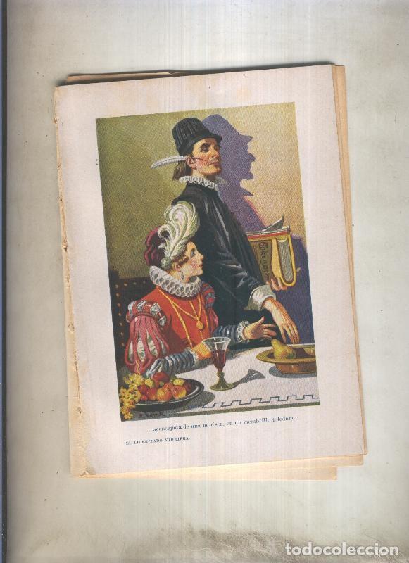 B&uuml;cher: El licenciado vidriera (33 paginas + 1 ilustracion color de E.Vicente - Miguel de Cervantes