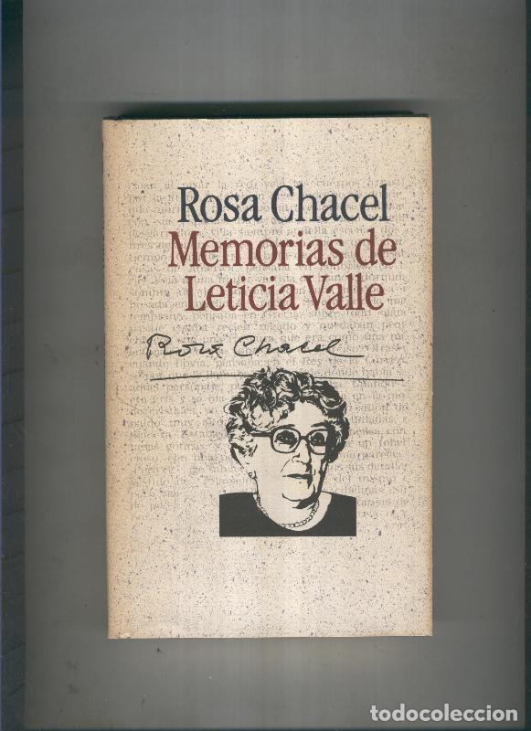 Libros: Memorias de Leticia Valle - Rosa Chacel - Foto 1