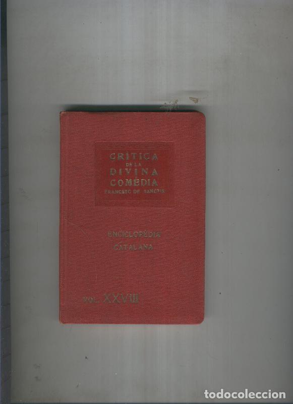 Libros: Critica de la Divina Comedia - Varios - Foto 1