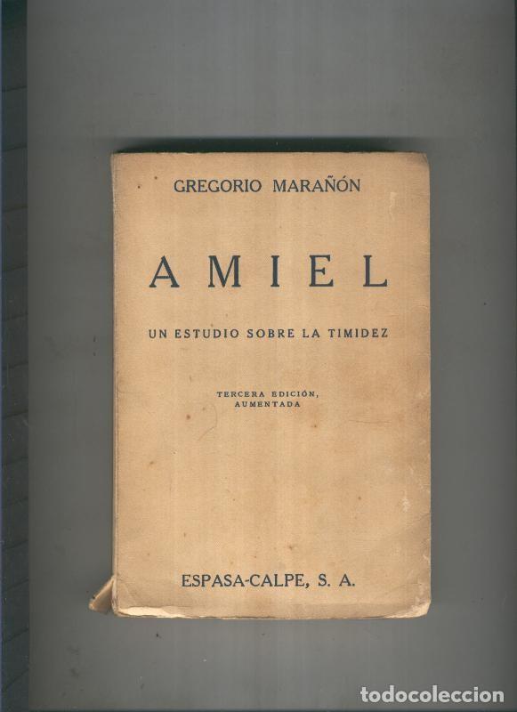 Libros: Amiel - Gregorio Mara&ntilde;on - Foto 1