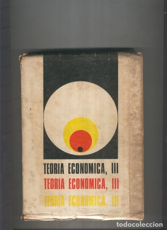 Libros: Teoria economica III - varios - Foto 1