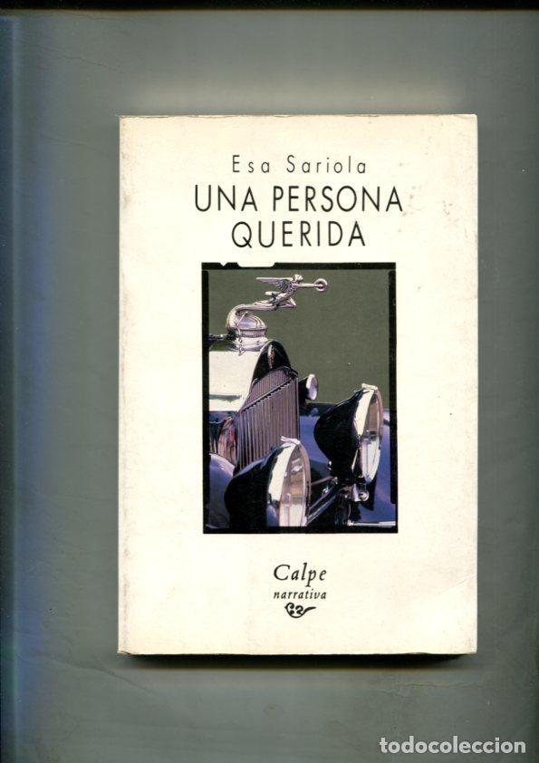 Libros: Una persona querida - Esa Sariola - Foto 1