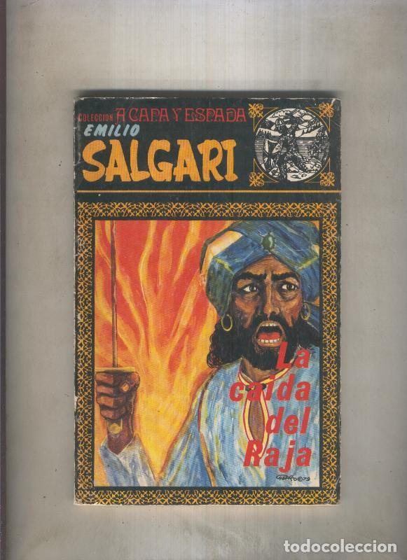 books: A Capa y Espada: La caida del Raja (segunda parte de Sandokan y los piratas - Emilio Salgari