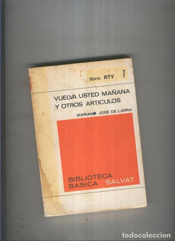 Libri di seconda mano: Biblioteca Basica Salvat libro RTV numero 007:Cafe de artistas y otros cuentos (numerado 2 en inter