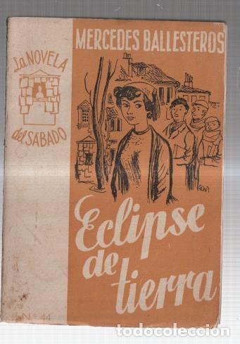 Libros: La novela del sabado numero 44: Eclipse de tierra - Mercedes Ballesteros - Foto 1