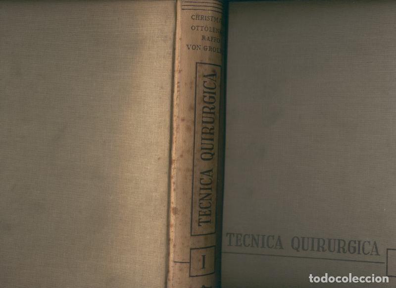 Libros: Tecnica Quirurgica, 2 TOMOS - Varios - Foto 1