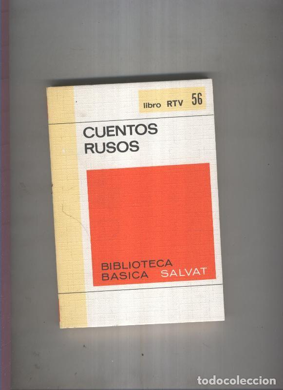 B&uuml;cher: Biblioteca Basica Salvat libro RTV numero 056:Cuentos rusos (numerado 2 en interior cubierta) - Anon