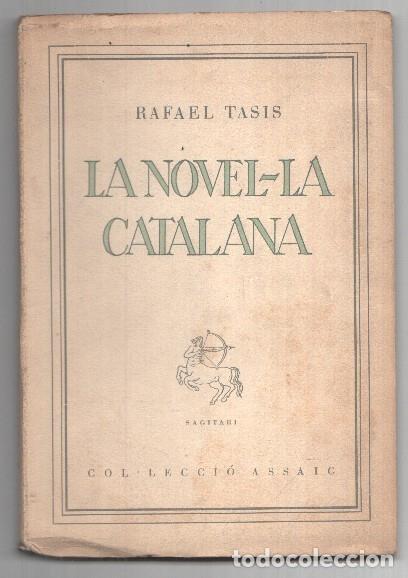 Libros: La novel la catalana - Rafael Tasis
