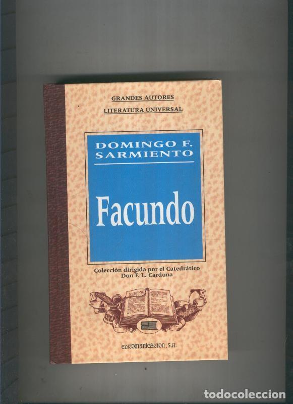 Livros em segunda m&atilde;o: Facundo o Civilizacion y Barbarie - Domingo F. Sarmiento