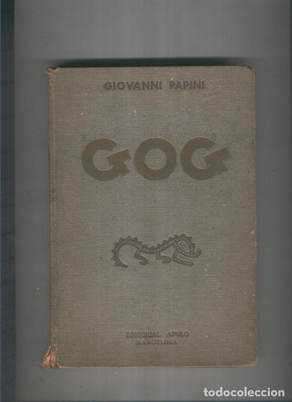 Libros: GOG - Giovanni Papini - Foto 1