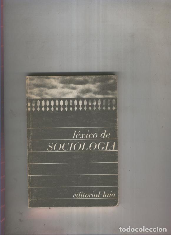 Libros: Lexico de Sociologia - A. Birou - Foto 1