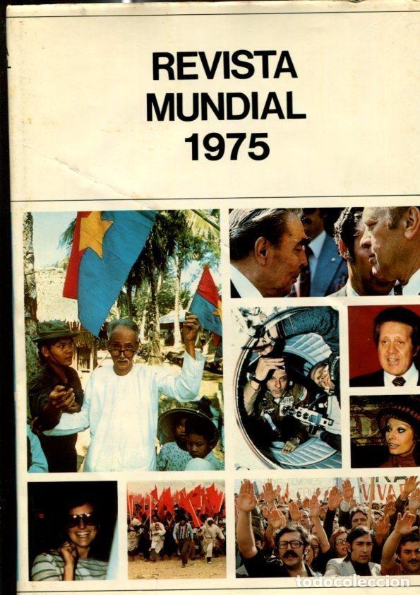 Livros em segunda m&atilde;o: Revista Mundial 1975: Los acontecimientos mas importantes del a&ntilde;o - varios