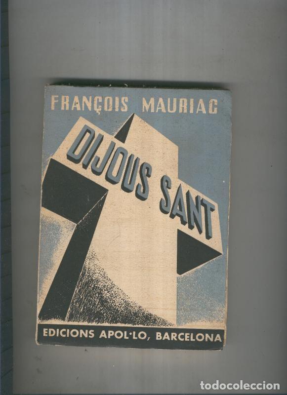 Libros: Dijous Sant - Fran&ccedil;ois Mauriac - Foto 1