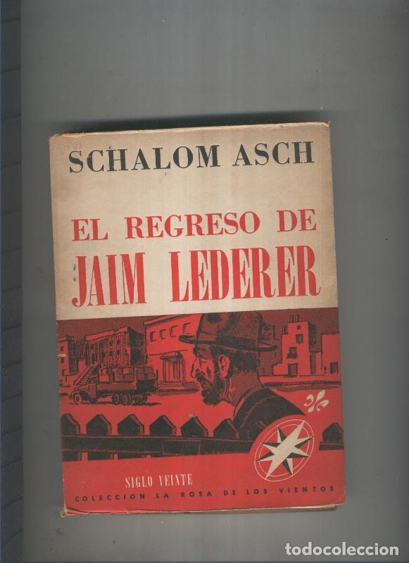Libros: El regreso de Jaim Lederer - Schalom Asch