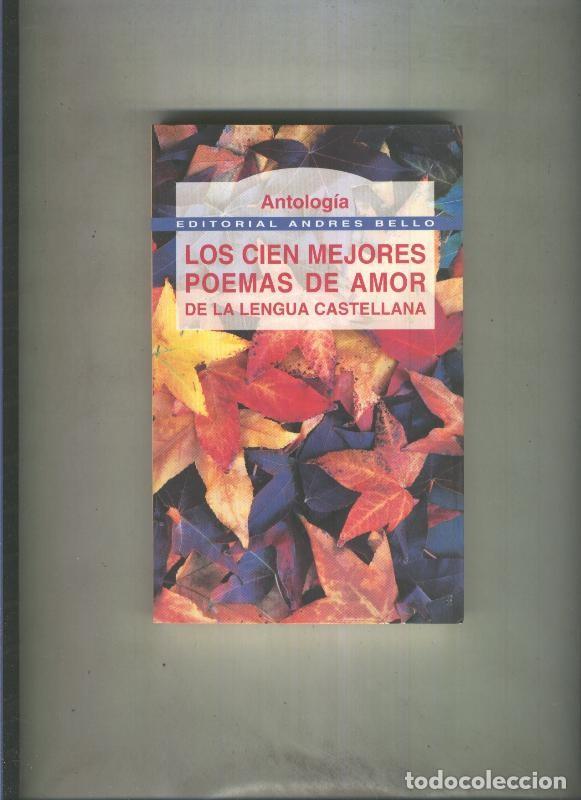 Livros em segunda m&atilde;o: Los cien mejores poemas de amor de la lengua castellana - Varios