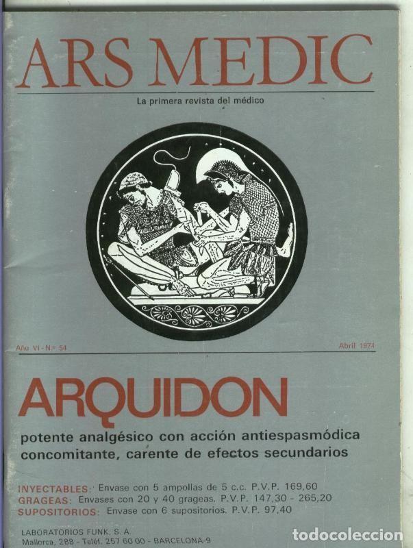 Libri di seconda mano: Ars Medic la primera revista del medico numero 54 - Varios