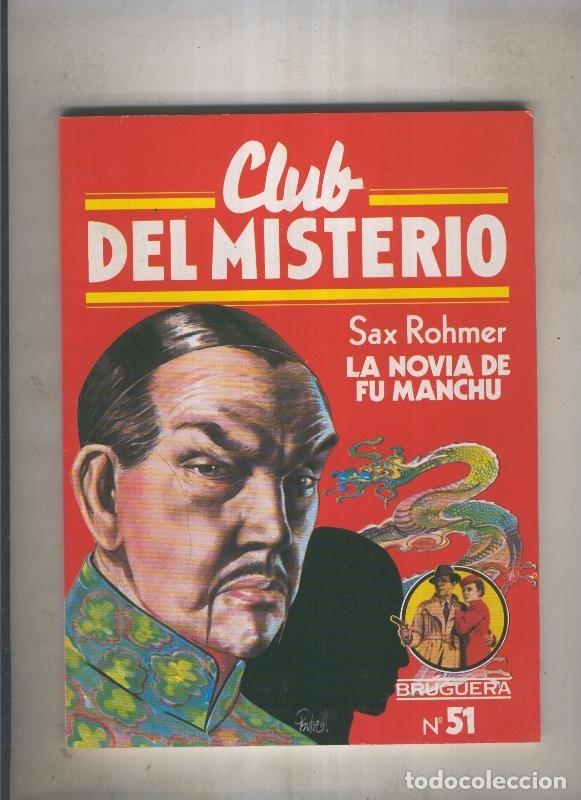 Livros em segunda m&atilde;o: Club del Misterio numero 051:La novia de Fu Manchu - Sax Rohmer