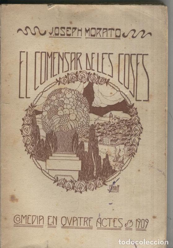 books: El comensar de les coses - Joseph Morato