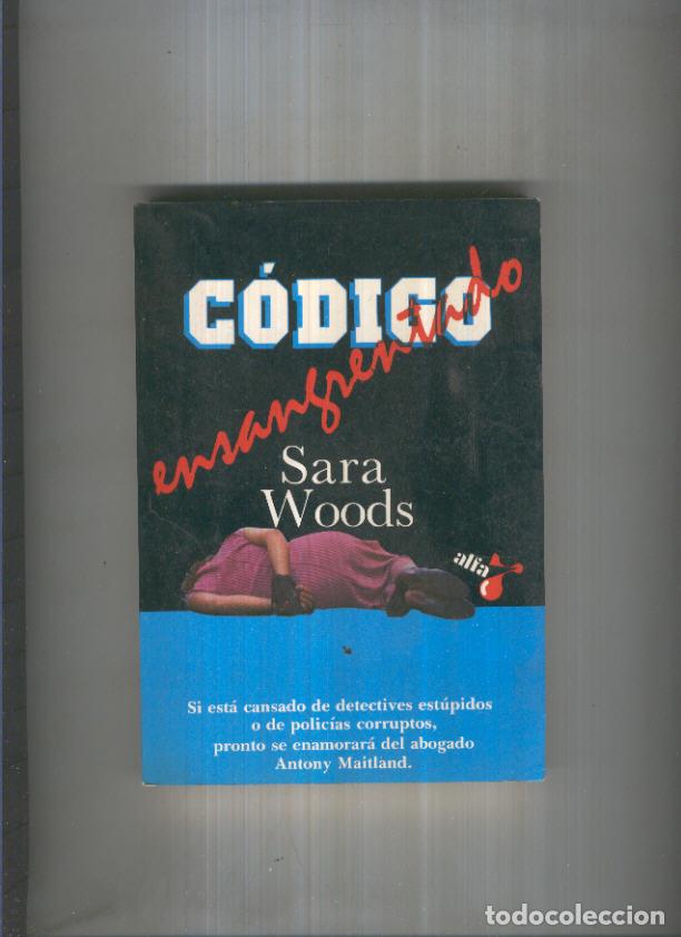 Libros: Codigo ensangrentado - Sara Woods - Foto 1