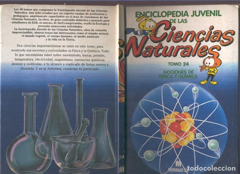 Livres: Enciclopedia Juvenil de las Ciencias Naturales numero 24: Nociones de Fisica y Quimica - varios