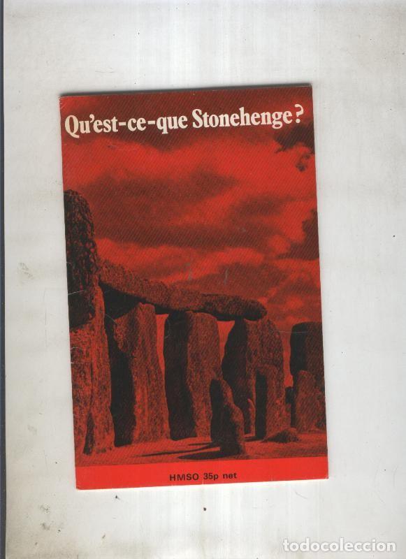 Libros: Qu est ce que Stonehenge - varios - Foto 1