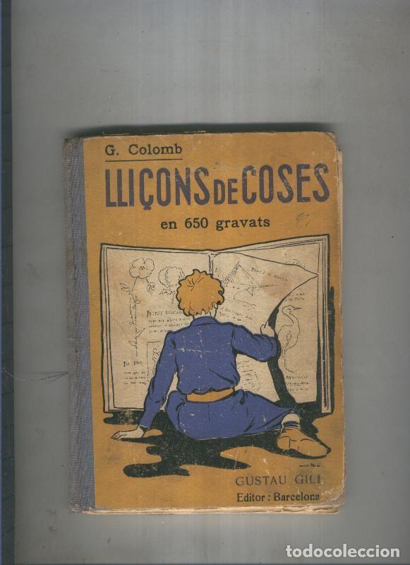 Libros: Llicons de coses - G. Colomb - Foto 1