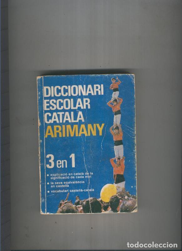 Libros: Diccionari escolar catala - Miquel Arimany - Foto 1