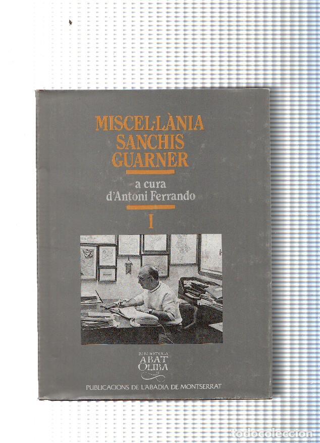 Libri di seconda mano: Miscel lania Sanchis Guarner Volum I - Antoni Ferrando