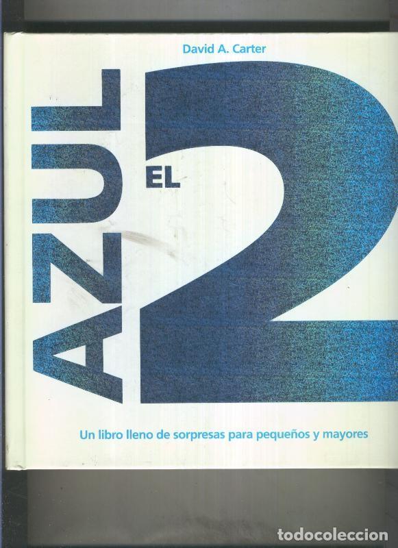 Libros: El 2 Azul (libro con desplegables) - David A.Carter - Foto 1